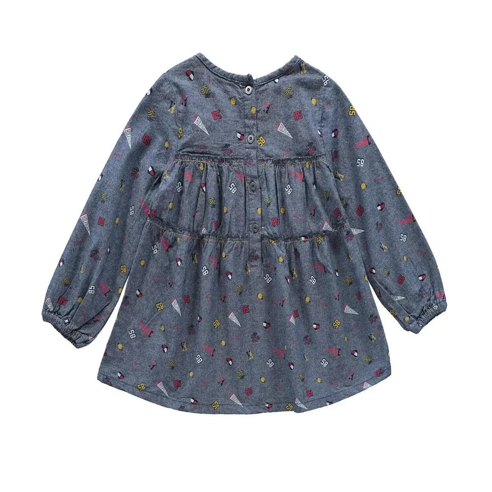 Tommy Hilfiger Baby Girls Chambray Tunic and Leggings, 2 Piece Set 12M
